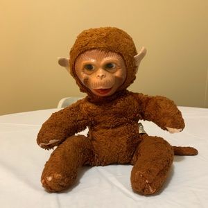 Gund Vintage Rubber Face Sani-foam J. Swedlin “Dingle Dangle” Minkey